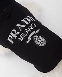 Cotton fleece hoodie for pets