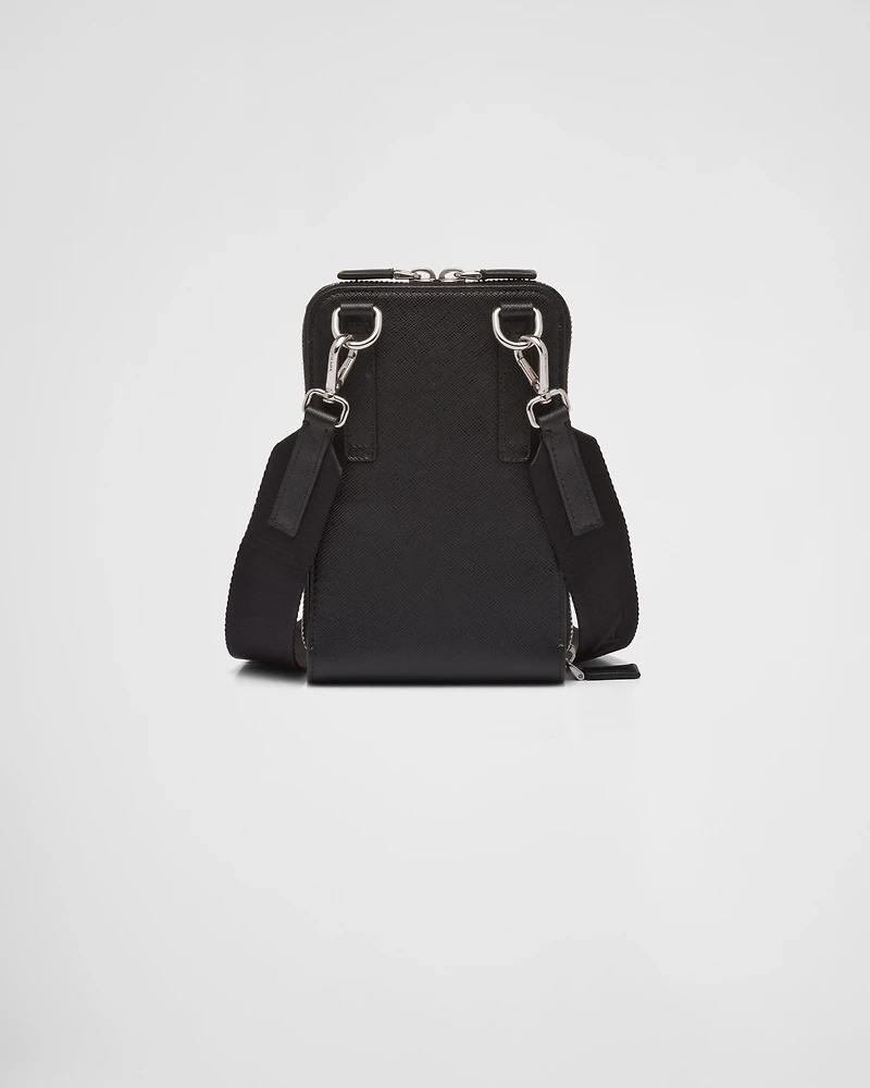 Saffiano leather smartphone case