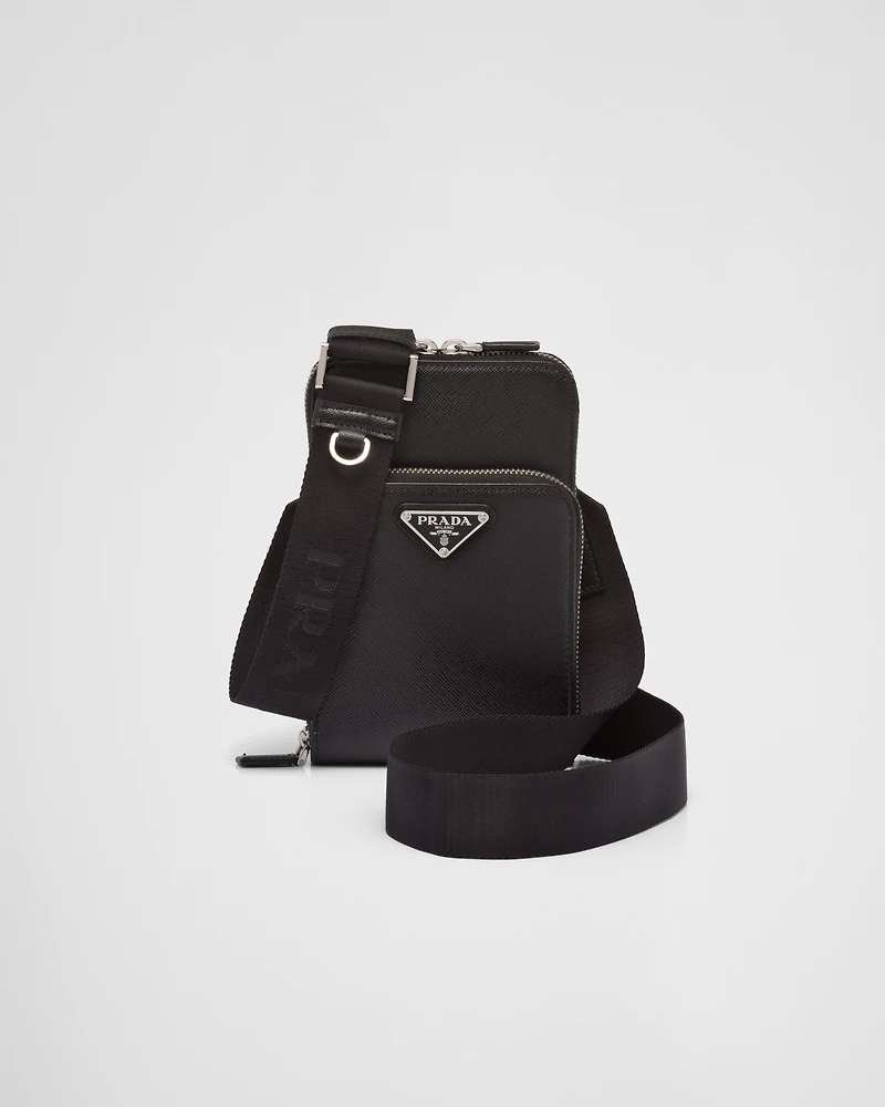 Saffiano leather smartphone case