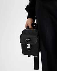 Re-Nylon and Saffiano leather smartphone case