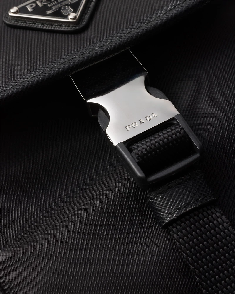 Re-Nylon and Saffiano leather smartphone case