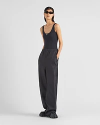 Stretch jersey bodysuit