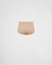 Ribbed knit boy shorts