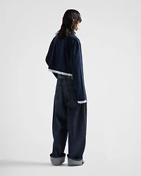 Long-sleeved jersey T-shirt