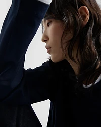 Long-sleeved jersey T-shirt
