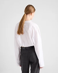 Long-sleeved jersey T-shirt