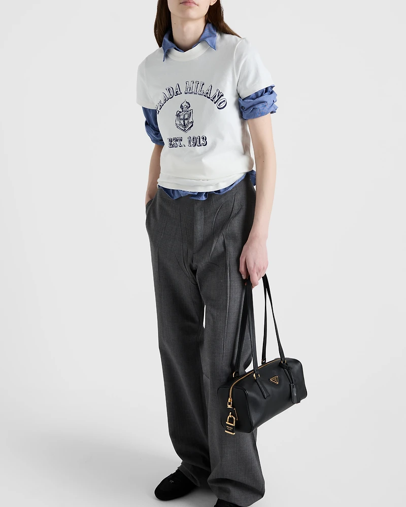 Printed jersey T-shirt