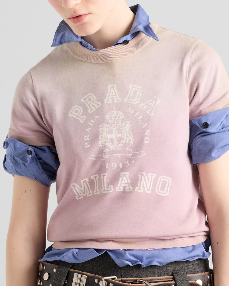 Printed jersey T-shirt