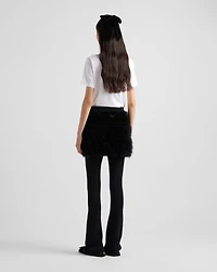 Embroidered jersey T-shirt