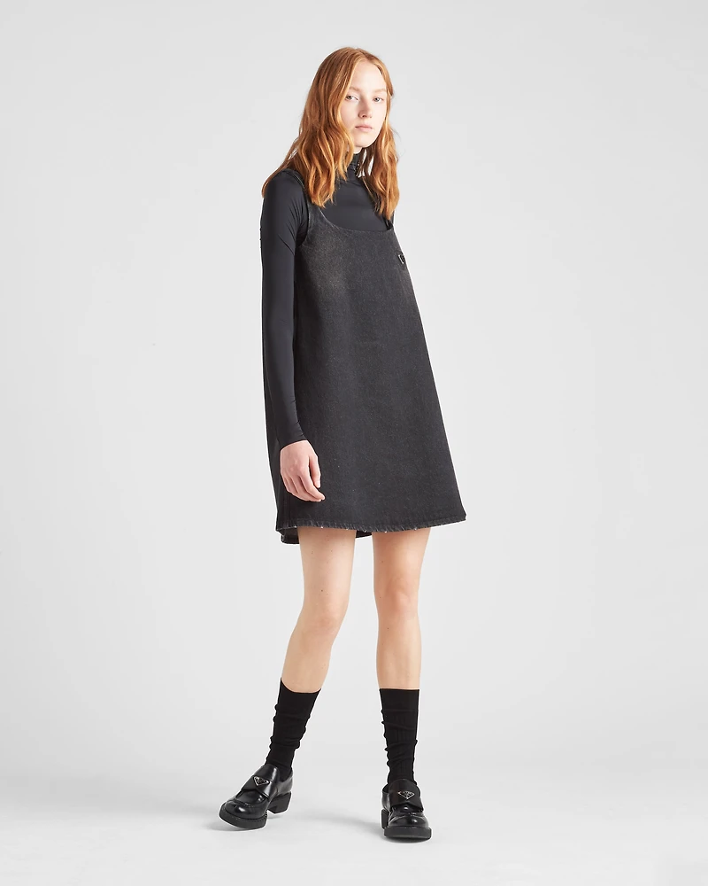 Jersey turtleneck top