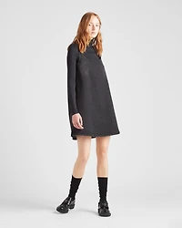 Jersey turtleneck top