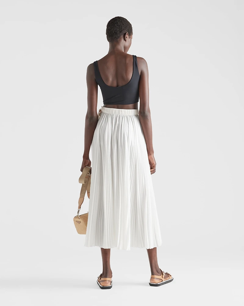 Stretch jersey top