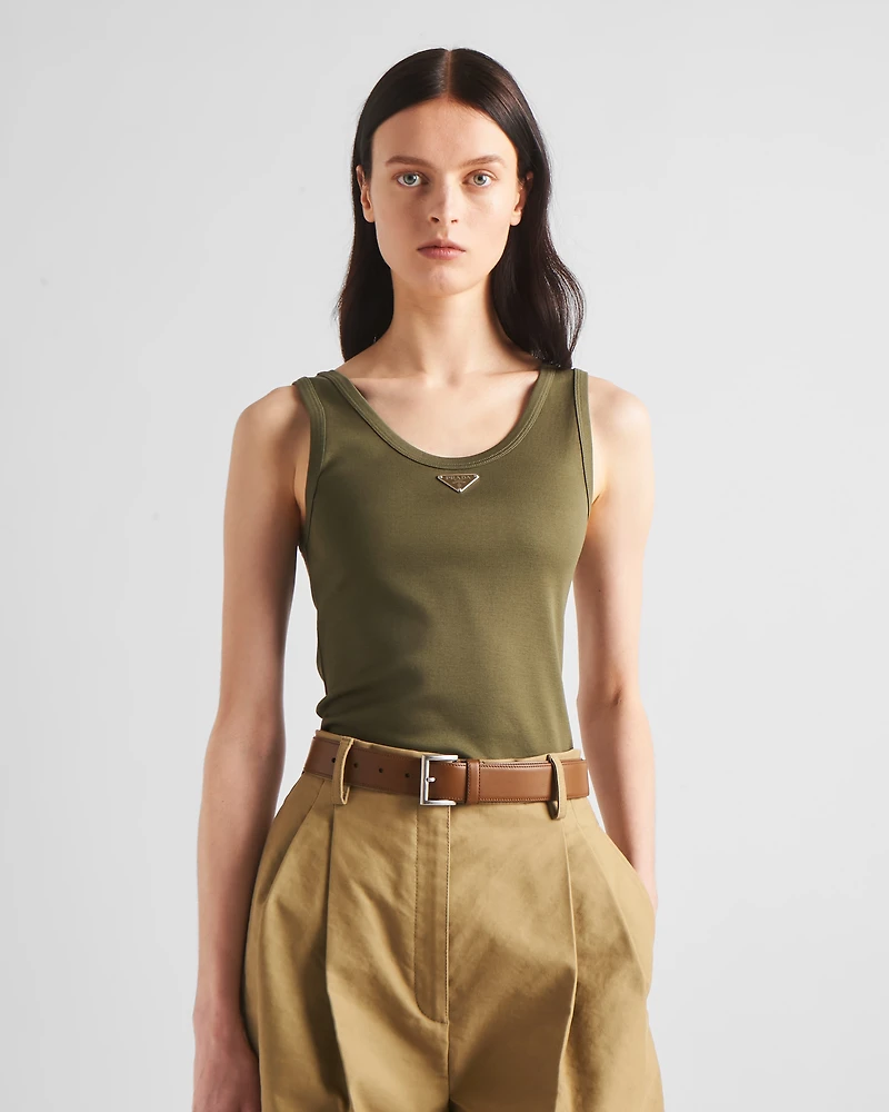 Ribbed knit top