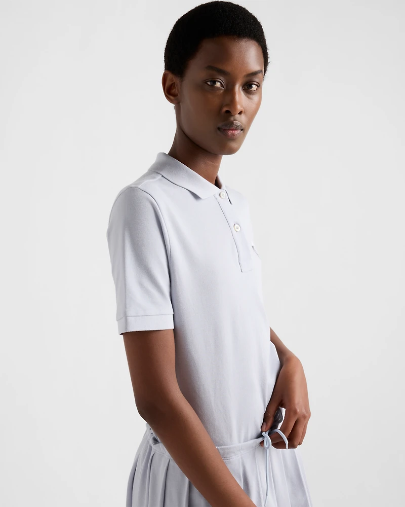 Piqué polo shirt