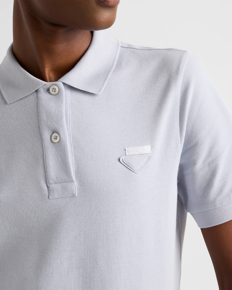 Piqué polo shirt