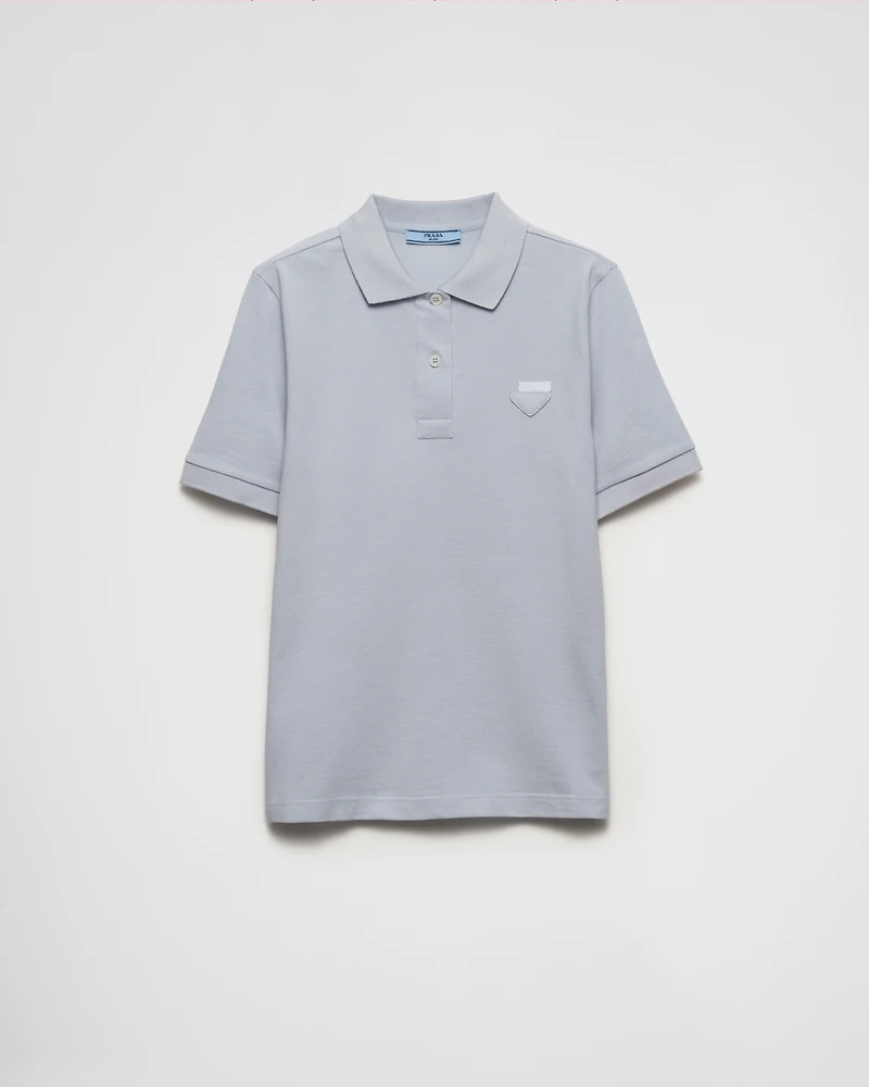 Piqué polo shirt
