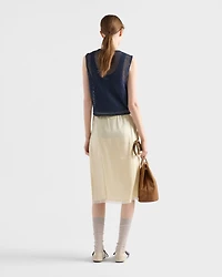 Cotton mesh top