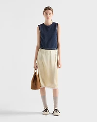 Cotton mesh top