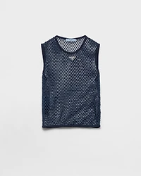 Cotton mesh top