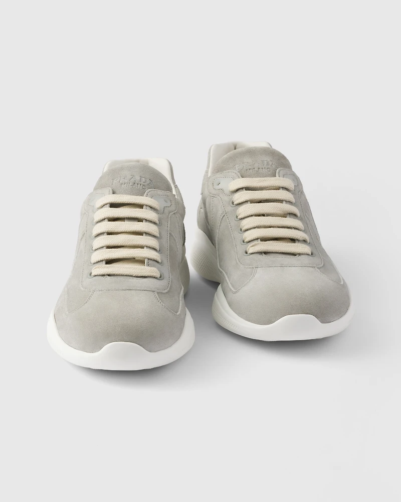 Prada America's Cup suede sneakers
