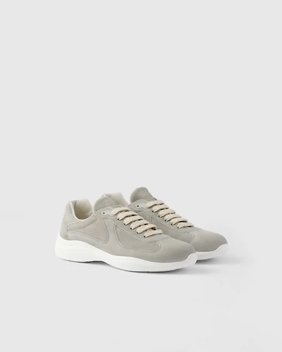 Prada America's Cup suede sneakers