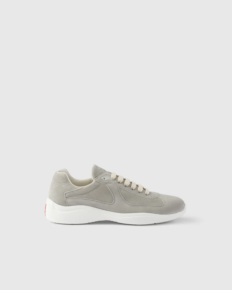 Prada America's Cup suede sneakers