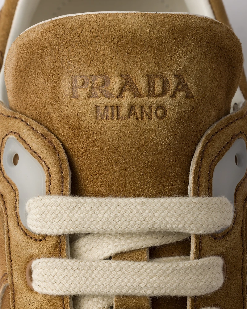 Prada America's Cup suede sneakers