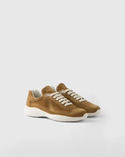 Prada America's Cup suede sneakers