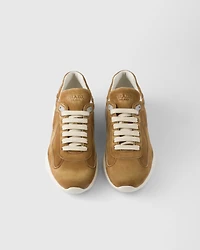 Prada America's Cup suede sneakers