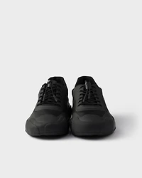 Technical fabric sneakers