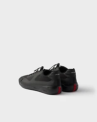 Technical fabric sneakers