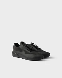 Technical fabric sneakers