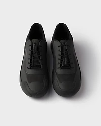 Technical fabric sneakers
