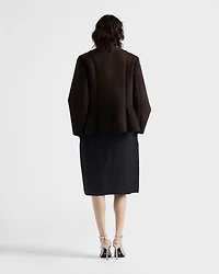 Bonded suede jacket
