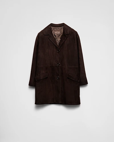 Suede coat