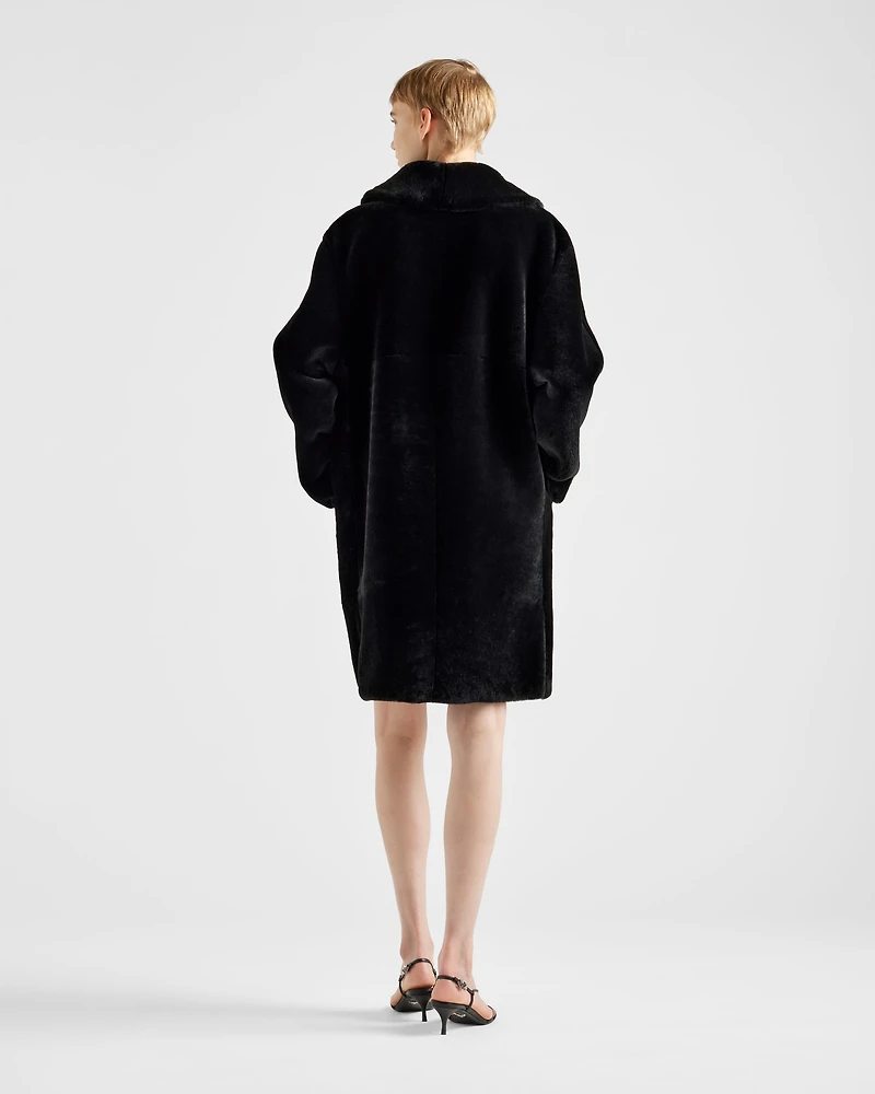 Shearling coat
