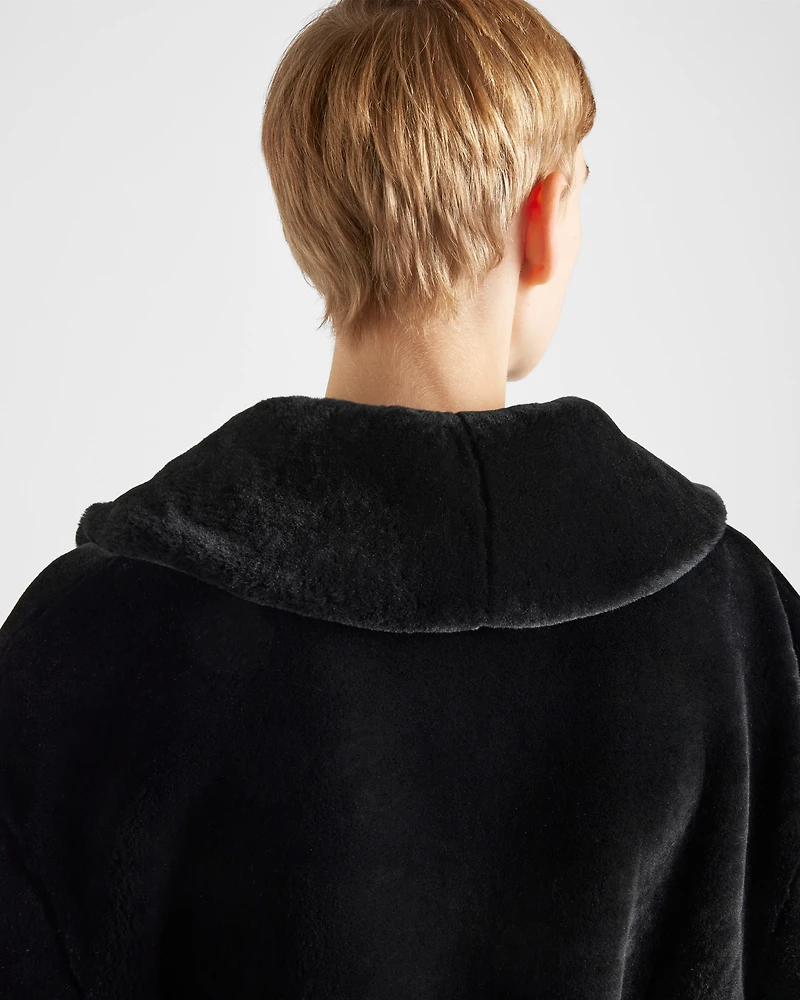 Shearling coat