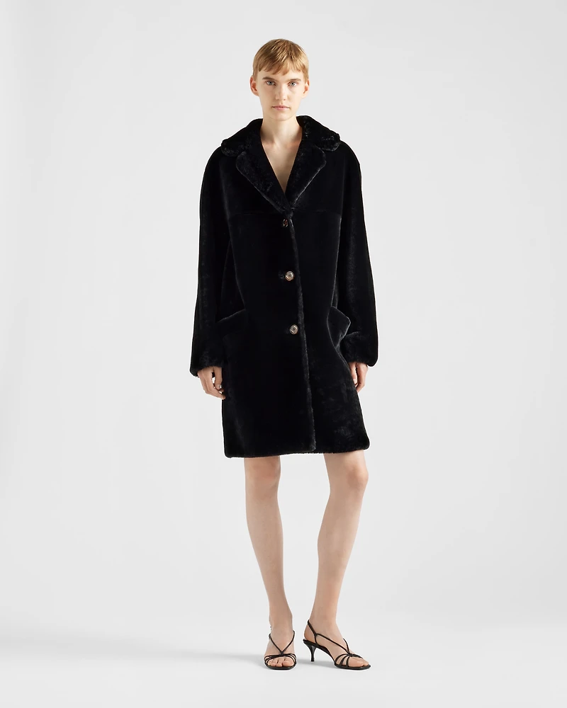 Shearling coat