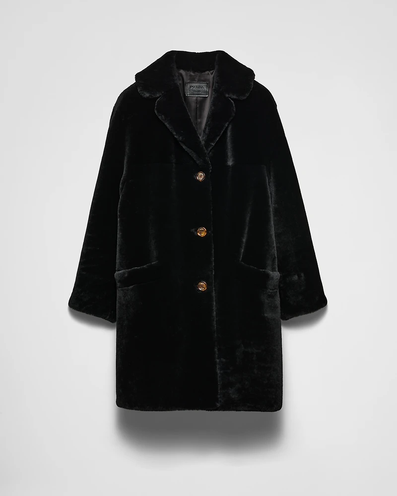 Shearling coat