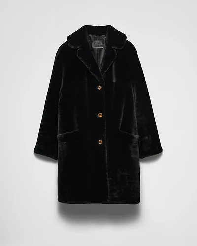 Shearling coat
