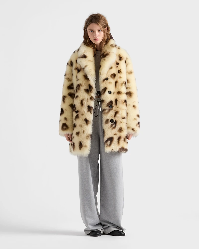 Shearling coat