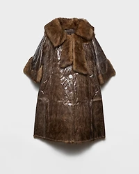 Shearling coat