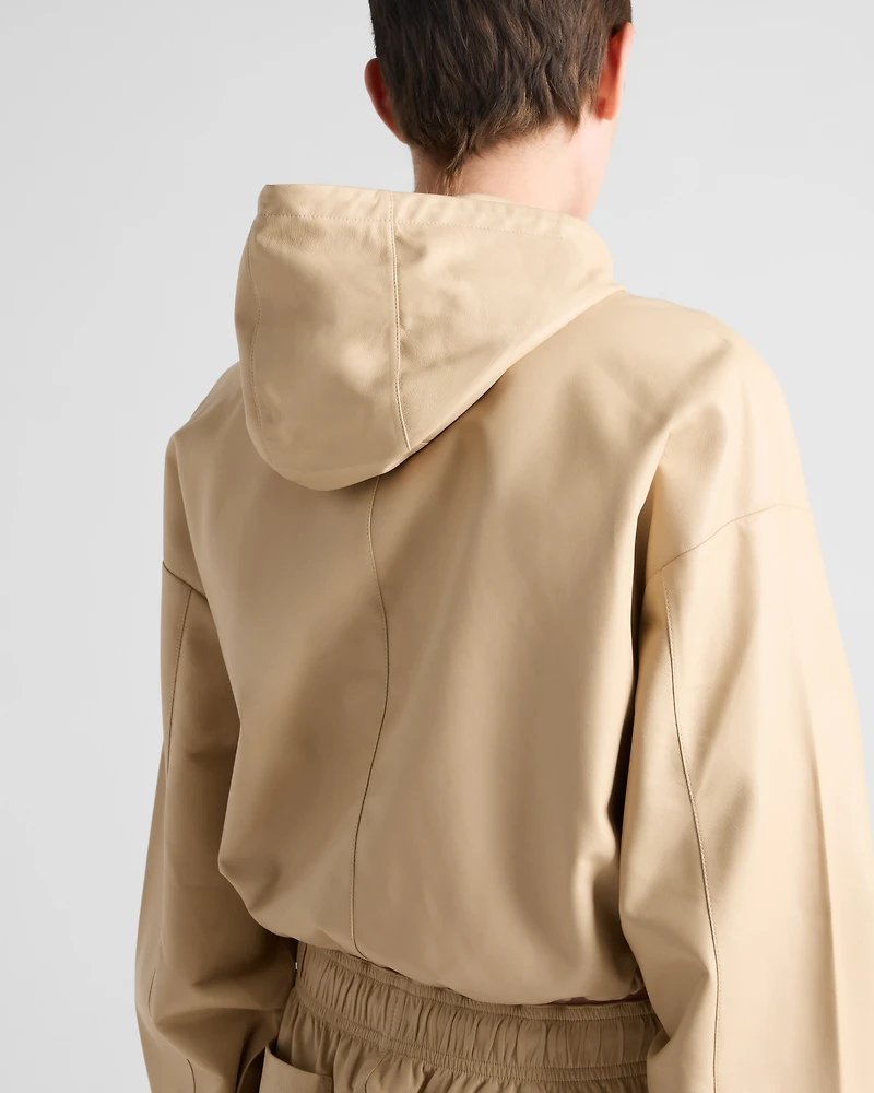 Nappa leather jacket