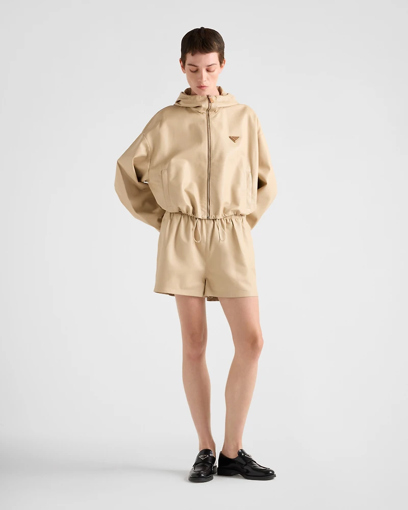 Nappa leather jacket