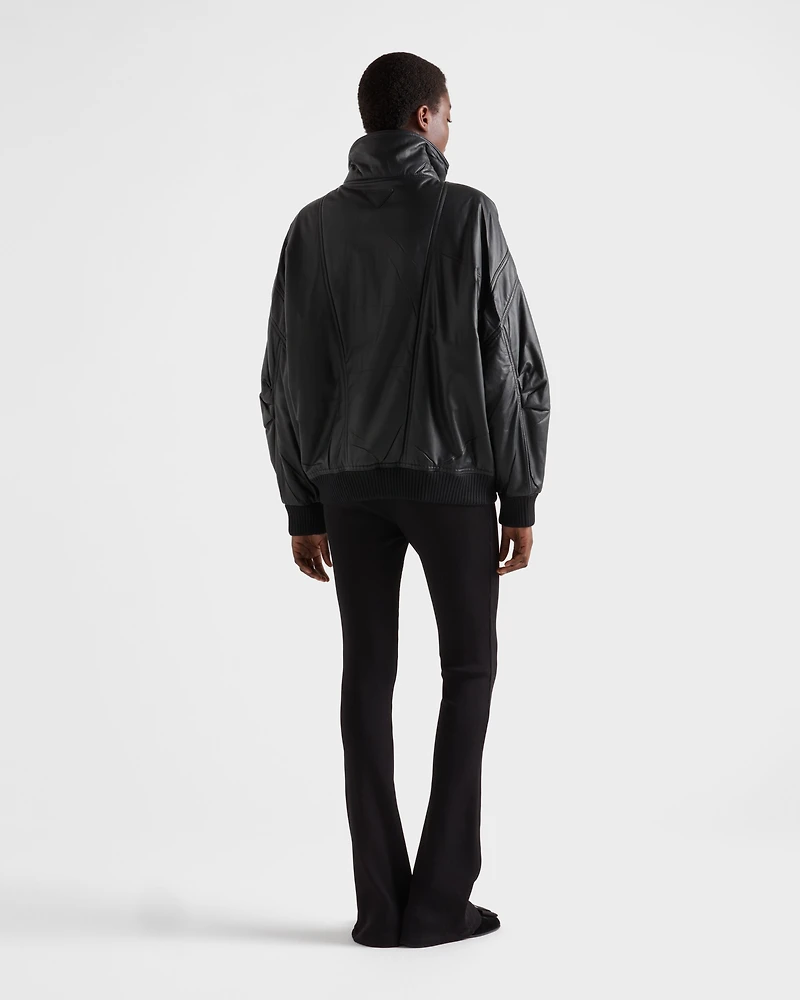 Nappa leather jacket