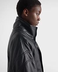 Nappa leather jacket
