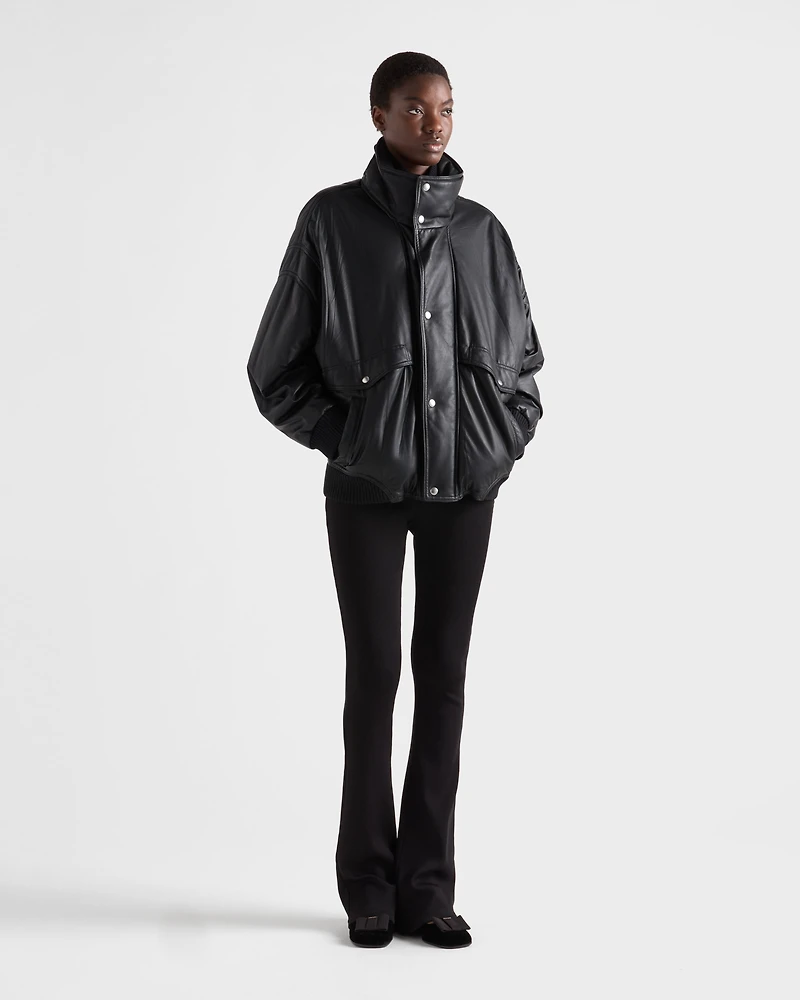 Nappa leather jacket