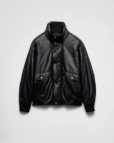 Nappa leather jacket