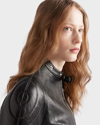 Leather jacket