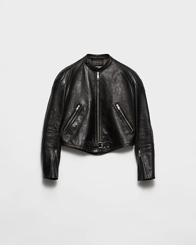 Leather jacket